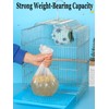 Niwaes Disposable Bird Cage Liners Clear Plastic Parakeet Cage Liner