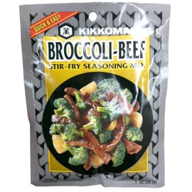 KIKKOMAN MIX SSNNG BROCCOLI BEEF, 1 OZ,(Pack of 6)