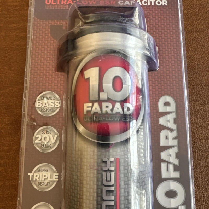 Metra Truconnex TCCAP1D (By-Cap1) 1.0 Farad Ultra-Low ESR Capacitor, NEW