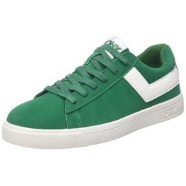 PONY TSL0001010801 Tenis Top Star Low Emerald Green para Mujer, Verde/Blanco, Talla 23.5 cm