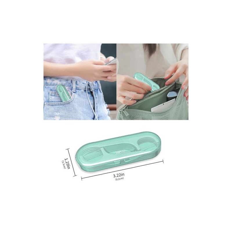 220 Piezas Hilo Dental Premium para Adultos, Limpieza Dental, Sellado