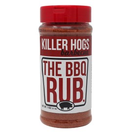 Killer Hogs The BBQ Rub Pack of 2 Bottles | Championship Grill Seasoning for Beef, Steak, Burgers, Pork, and Chicken | Contains Two 11 Ounce Bottles (2-Pack)