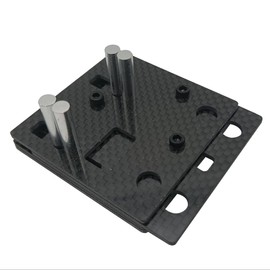 DIFENLEAF Carbon Fiber Welding Jigs, DIY Small Carbon Fiber Soldering Jig Wire Station with Pocket Hole Jig, Soldering Clamp with Wire Jig suit for xt 60 xt 90 Connector