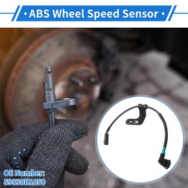 VekAuto ABS Wheel Speed Sensor Front Right ABS Sensor Anti-lock Braking System Sensor No.59830B1050 for HYUNDAI for Genesis 2015-2016