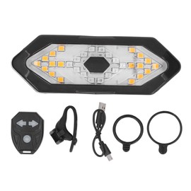Smart Remote Control Turn Signal USB Charging Waterproof Bike Remote Control Tail Light With Horn for Night Riding