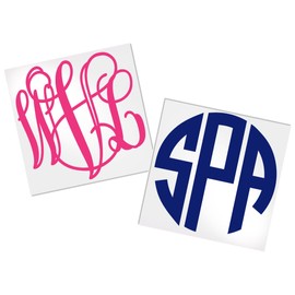 Monogram Decal Stickers for Yeti, Your Choice of Color & Style | Decals by ADavis