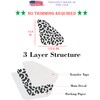 Compatible with Toyota RAV4 2019-2022 Precut American Flag Window Decals