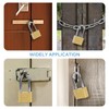 Heavy Duty Solid Brass Padlock, Security Lock Apartment Door Lock,