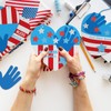 DoubleFill 24 Sets 4th of July Patriotic Crafts God Bless