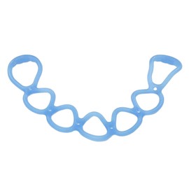 Adjustable 7-Ring Resistance Bands for Fitness, Yoga, Pilates, Physical Therapy, Stretching and Strength Training, Workout Exercise Band for Men & Women