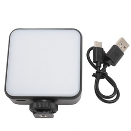 RGB Video Light 2000mAh Type C Rechargeable Portable Photography Selfie Lighting for Vlogging