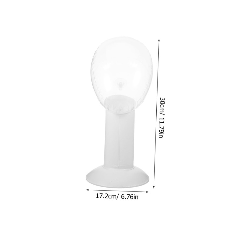 Operitacx Mannequin Head Wig Stand for Styling Inflatable Wig Head