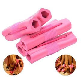 Sponge hair rollers, self-curling wave hair rollers / 스폰지 구르프 헤어롤 셀프 컬링 웨이브 머리롤
