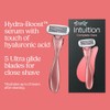Wilkinson Sword Intuition Complete Care Razors for Women, Hydra-Boost Serum,
