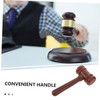 VILLFUL 2pcs Mini Judge Gavel Toy Hammer for Boys and