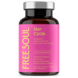 Free Soul Her Cycle | Hormone Balance Supplement | 120 Tablets