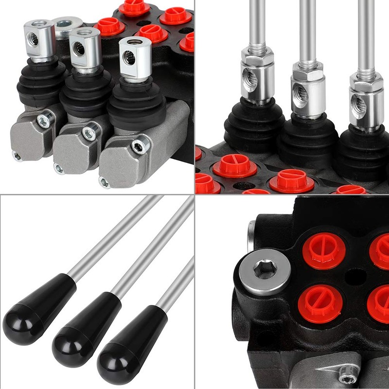GYZJ Hydraulic Flow Control Valve 3 Spool 11 GPM G