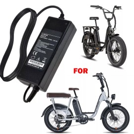 HJHLSTJK 54.6V 3A  Adapter FOR Rad Power RadRunner and RadRunner Plus eBike Electric Bike