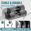 TAILI Shower Caddy Suction Cup 2 Pack with Hooks &