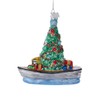 Noble Gems™ Boat With Christmas Tree Glass Ornament