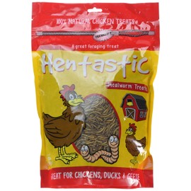 Unipet Usa 084104 Hentastic Mealworm to Go Chicken Treats, 1lb