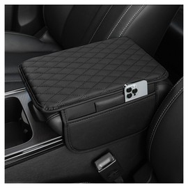 GLURIZ Tapete Universal para Reposabrazos, Reposabrazos para Auto, Funda para Reposabrazos Central de Coche, Accesorios para Auto, Protector de Reposabrazos para la Mayoría de Vehículos