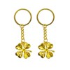 St. Patrick's Day Lucky Four Leaf Clover Keychain Good Luck