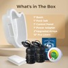 MSFOOT Upgraded Ionic Foot Bath Detox Machine, Foot Spa Bath