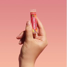 Crazy Rumors Fruit Punch Soothing Lip Balm Stick for Dry Lips, 100% Natural, Limited Edition Summer 2020, 4.3 g