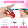 9Pcs Crochet Rings for Tension Crochet Tension Ring for Finger