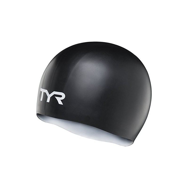 TYR Reversible Swim Cap - Silver