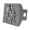 Elektroplate Texas Masonic Square and Compass All Metal Brushed Chrome