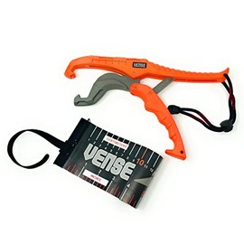 VENSE Outdoors Plastic Fish Lip Grip and Tape Measure for Saltwater & Freshwater with Lanyard