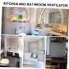 Gadpiparty Bathroom Ventilation Fan Wall Mount Exhaust Fan for Kitchen