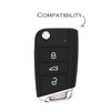 Finest-Folia VB Silicon Car Key Case for 3 Button Car