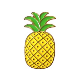 GBJUK Pineapple Fruit Metal Enamel Pin Badge