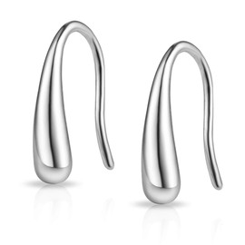 Philip Jones Sterling Silver Teardrop Earrings