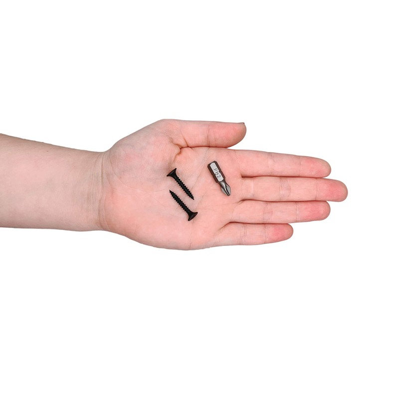 (Pack of 500 pcs) Black Phosphate Carbon Steel 3.5 x