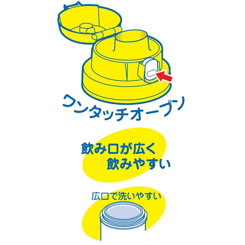 o-esuke- magubotoru Blue Capacity: approximately 600ml Thomas Direct Drinking Water