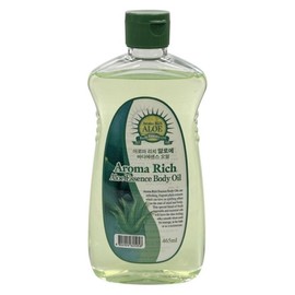 Aroma Aloe Body Essence Oil 465ml/Aloe/Body Supplies/Exclusive/Body/Aroma/Oil/Essence/For Massage/Jojoba / 아로마 알로에 바디에센스 오일 465ml/알로에/바디용품/전용/바디/아로마/오일/에센스/마사지용/호호바