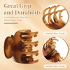 8 PCS Medium Hair Claw Clips for Women Girls, Cute