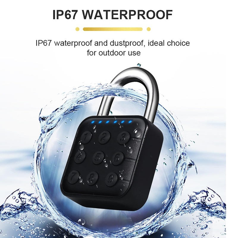 HIFAM Combination Lock for Locker, Smart Padlock, Gym Locker Lock