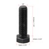 sourcing map 1/2''-13 x 1-3/4'' Hex Head Screw Bolts Fastener