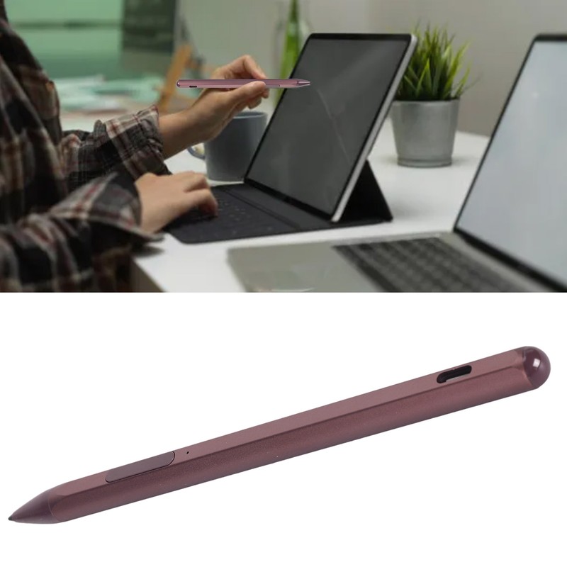 Laptop Stylus Pen with 3 Replacement Nibs Palm Rejection Rechargeable