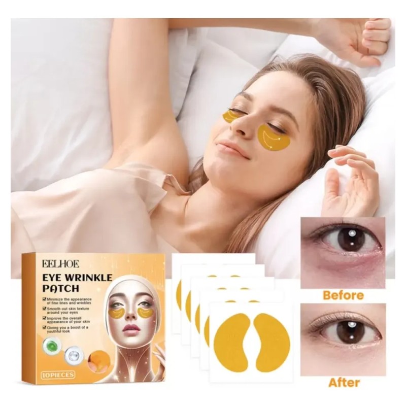 Eelhoe - Parches Para Ojos Antiarrugas 20 Pzas Hidratantes