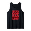 Bug out Bag list Prepper Survivalist Tank Top