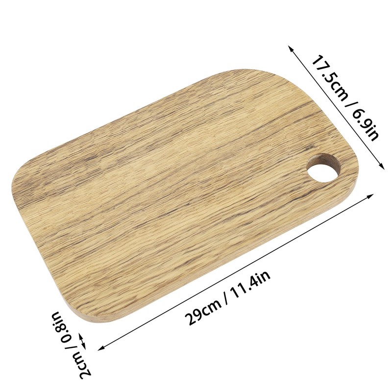 Bread Serving Board, Multipurpose Hand Wash Wood Chopping Board for