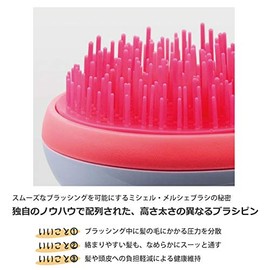 Clay Tion Michelle Merche Girly Brush for Normal Hair Violet