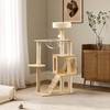 EUREKA ERGONOMIC Cat Tree Tower, 46.5 Inch Modern Cat Tower
