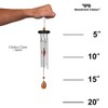CCAB Woodstock Chakra Chime Amber Chakra Chime Amber Feng Shui
